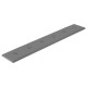 Panneaux muraux 12 pcs gris 90x15 cm similicuir 1,62 m² 