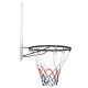 Panneau de basket-ball blanc 90x60x2 cm polyéthylène 