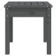 Banc de jardin d'extérieur terrasse 50 x 44 x 45 cm bois massif de pin - Couleur au choix Gris