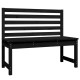 Banc de jardin de patio d'extérieur terrasse 109 x 48 x 91,5 cm bois massif de pin - Couleur au choix 