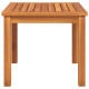 Table basse 40x40x36 cm bois d'acacia massif 