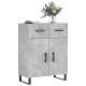 Buffet gris béton 69,5x34x90 cm bois d'ingénierie 