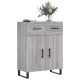 Buffet sonoma gris 69,5x34x90 cm bois d'ingénierie 