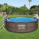 Couverture solaire de piscine flowclear 356 cm 