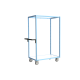 Servante multi-niveaux plateau bois 250 kg - Dimensions au choix 965 x 600 x 1460