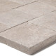 Pavé pierre naturelle egypte beige 15x15 cm ep.3 cm (au m²) 