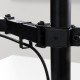 Support d'écran PC 13 à 32 pouces pour table rotatif à 360° noir 