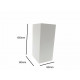 Applique murale led b18 6w ip44 blanc - couleur eclairage au choix 
