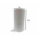 Applique murale led b19 10w ip44 blanc - couleur eclairage au choix 