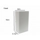Applique murale led b25 10w ip44 blanc - couleur eclairage : blanc neutre 4000k - 5500k 