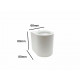 Applique murale led b26 3w ip44 blanc - couleur eclairage au choix 