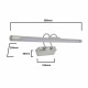 Applique murale led b49 12w ip44 - couleur eclairage au choix 