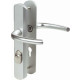 Ensemble secumax béquille 1338l/6349 vachette - clé i/70 entraxe 195 mm - argent - 0699880 