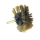 Brosse radiale Ø25 mm GERLON Acier laitonné - BRAL 