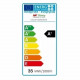 Spot led sur rail 35w 80 binaire triphasé noir - couleur eclairage au choix 