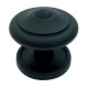 Bouton chaînette France Ø80 mm BRIONNE noir - 1140408NR 