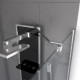 Barre de fixation d'angle pour douche à l'italienne - freedom 2 angle - barre de fixation murale d'angle 