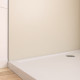 Panneau mural de douche ivoire en aluminium - 120 x 210 cm - wall'it ivoire 120 Aurlane - FAC705 