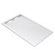 Receveur en acrylique blanc - 140x80x5cm - meteora rectangular linear white Aurlane - FAC723 