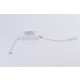 Downlight dalle led extra plate ronde blanc 18w - couleur eclairage au choix 