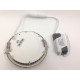Downlight dalle led extra plate ronde alu 6w - couleur eclairage : blanc froid 6000k - 8000k 