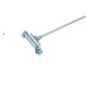 Ferme-porte à ressort TIREX N°54 argent galet simple - 80kg - GROOM - 154101 