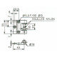 Fiche applique universelle STREMLER Chromé brillant - Blister de 2 - 3206.30.0 