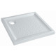 Receveur céramique GEBERIT Bastia - 80 x 80 extra-plat à poser/encastrer - 00721200000001 