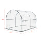 Serre de jardin tunnel grünwald en acier et pvc 200 x 300 x 190 cm helloshop26 03_0008257 