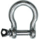 Manille lyre standard zinguée LEVAC - Ø10 mm - CMU 300 kg - Coef. utile 1/4 - 5250FG 