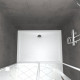 Pack porte de douche coulissante blanc 120x185cm + receveur 80x120 - whity slide Aurlane - PACF036 