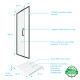 Pack paroi porte de douche pivotante+ receveur a poser - 90x90 pivotante -crush moon pivotante 90x90 Aurlane - PACF054 
