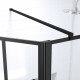 Pack paroi de douche 90 + 40 + receveur de douche a carreler 90x140cm recoupable Aurlane - PACF105 