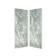 Pack panneaux muraux + profilé d'angle chrome + 2 profilés de finition chrome - 90x210 - ice green 90 Aurlane - PACP251 