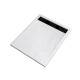 Receveur en acrylique blanc effet pierre 80x100x4 cm + grilles linéaires chrome et noire - moon Aurlane - PACR013 