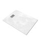 Pack receveur blanc effet pierre 120x90 cm et grille décor perforée en inox - pack rock 2 Aurlane - PACR107 