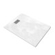 Pack receveur blanc effet pierre 120x90 cm et grille décor linéaire en inox - pack rock 2 