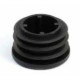 Embout AVL noir entrant pour tube D.35 - 37435 