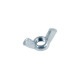 Ecrou à oreille LENNIE - Zingué blanc - Ø5 - Boite de 200 - 11000502B 