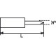 Embouts de vissage SAM tendres pour matériaux durs - Entrainement 5/16' - Set de 3 - E-211 
