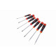 Tournevis s1 fente pozidriv jeu de 7 SAM - TPZJ7 