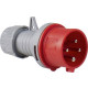 Fiche Mâle CEE - 32 A - 4 pôles - 400 V - 60572 