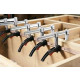Presse légère à serrage rapide Kliklamp BESSEY Saillie 80 mm Rail 20x5 mm - KLI 