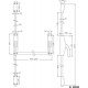 Fap 89 2pt h/bas 8902 barre 1150 blanc en 1125 coupe feu 