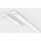 Réglette led 36w 120cm - couleur eclairage : blanc froid 6000k - 8000k 