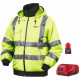 Veste chauffante haute visibilité milwaukee - 4933446000 - Taille au choix 