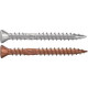 Boîte 200 Vis terrasse tête bombée inox A4 + embout Torx ACTON - Double filet 5x50 - 643245x50 