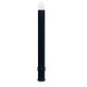 Potelet flexible spécial PMR VISO - tête ronde - Ø100 mm - hauteur 1560 mm - noir ral 9005 - TPU1300RNB/2018 