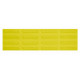 Bande de guidage podotactile caoutchouc VISO - jaune - 840 x 240 x 7 mm - POD104JA 