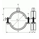 Colliers 2S avec isogaine WALRAVEN M8/10 Ø128-137 mm - Caoutchouc EPDM - 33435137 